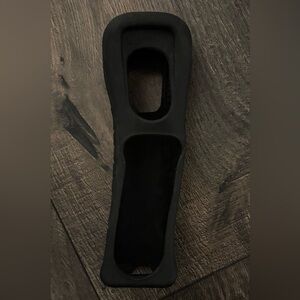 Black Wii Silicone Grip Case Cover